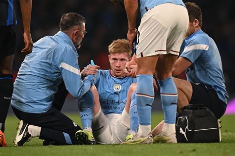 how long is de bruyne injured for